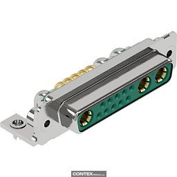 Obrázek pro produktD-Sub M 13W3 ANG FE 20A UNC NM30 BL