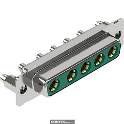 Obrázek pro produktD-Sub M 5W5 STR FE 20A UNC NM30 BL