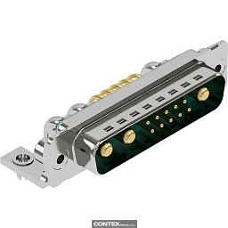 Obrázek pro produktD-Sub M 13W3 ANG MA 20A UNC NM30 BL