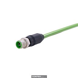 Obrázek pro produktM12 Y-cod 8-pol st/- m/- PUR 5.0m