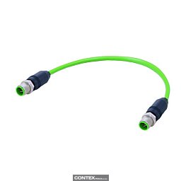 Obrázek pro produktM12 Y-cod 8-pol st/st m/m PUR 1.5m