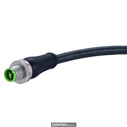 Obrázek pro produktM12 T-cod 4-pol st/- m/- PUR 5,0m