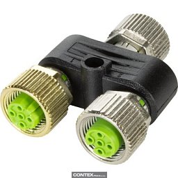 Obrázek pro produktM12-ADPT-M12/M12-8/4P-YCOD-F/F/F-STR