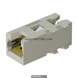 Obrázek pro produktHan Domino RJ45 cube, gender changer F.2